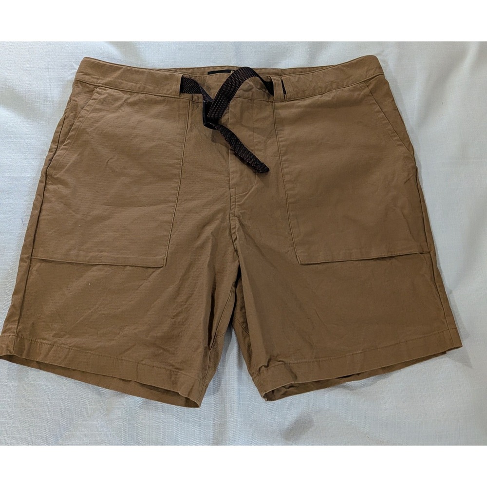 Nike SB Cargo Shorts Mens 34 Brown Ripstop Cotton Skateboarding Utility 4-Pocket